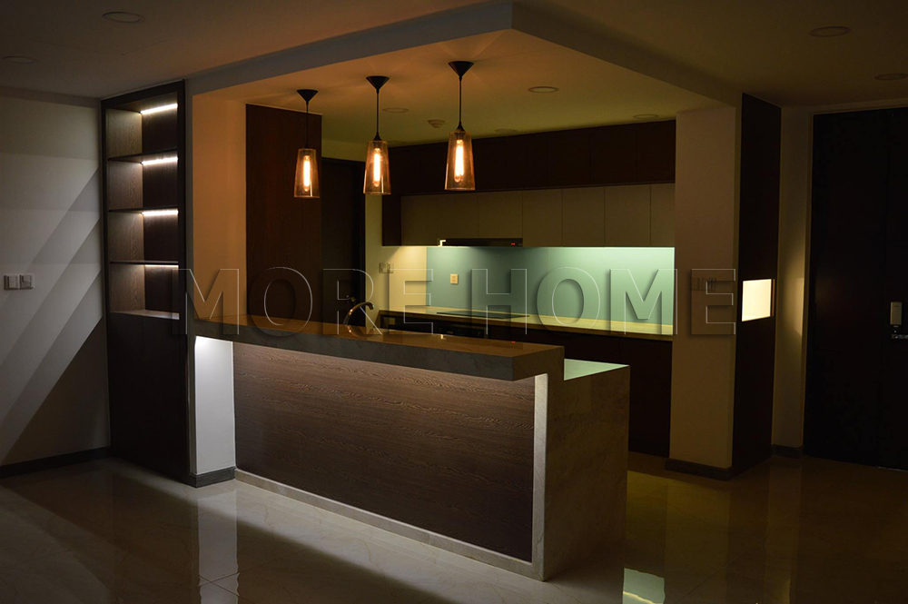 Thi công nội thất chung cư Petroland Quận 7 - Nhà anh Phương